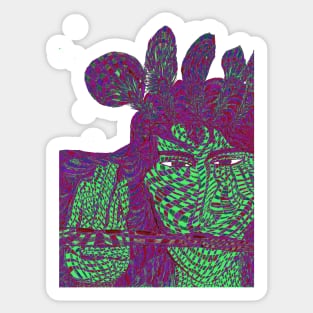 Krishna 5 Sticker